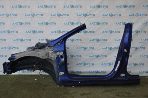 Front quarter left Ford Fusion mk5 13-20 blue, with central pillar
