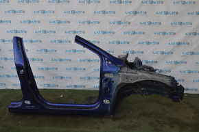Front right quarter with central pillar Ford Fusion mk5 13-16 without bracket blue