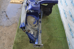 Front right quarter with central pillar Ford Fusion mk5 13-16 without bracket blue