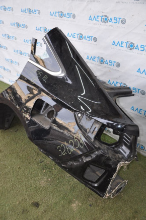 Quarter wing rear left Hyundai Sonata 15-19 black, small dents