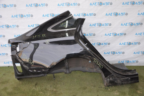 Quarter wing rear right Hyundai Sonata 15-19 black, small dents
