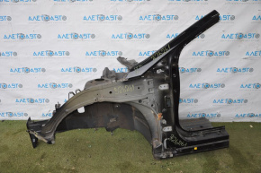 Quarter front left Hyundai Sonata 15-19 black
