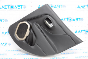 Door trim card rear right Jeep Renegade 15-15 black leather, scratches