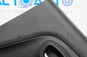 Door trim card rear right Jeep Renegade 15-15 black leather, scratches