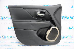 Door trim card front left Jeep Renegade 15-19 black leather
