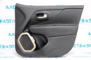 Door trim card front right Jeep Renegade 15-19 black leather