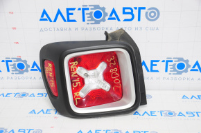 Left lamp Jeep Renegade 15-16 pre-rest gray frame