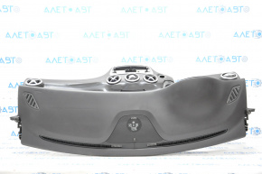 Torpedo front panel without AIRBAG Mercedes CLA 14-19 black