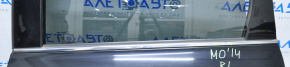 Molding door-glass central rear left Mitsubishi Outlander 14-22 chrome