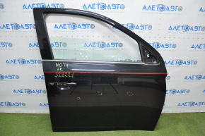 Door assembly front right Mitsubishi Outlander 14-15 prerest black X42 butts, without plug