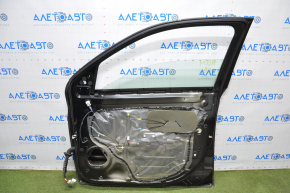 Door assembly front right Mitsubishi Outlander 14-15 prerest black X42 butts, without plug