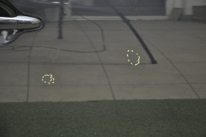 Door assembly front right Mitsubishi Outlander 14-15 prerest black X42 butts, without plug
