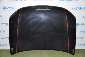Hood naked Mitsubishi Outlander 14-22 black X42 pokes
