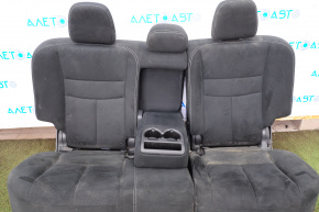 Rear row of seats 2nd row Nissan Murano z52 15-17 cloth black, dry cleanable