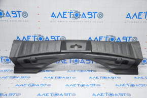 Nissan Rogue 14-20 trunk opening trim black scratches, worn