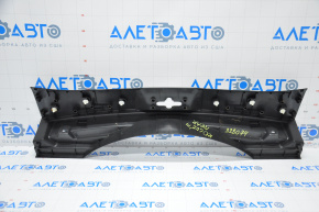 Nissan Rogue 14-20 trunk opening trim black scratches, worn