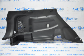 Left arch trim Nissan Rogue 14-17 black, under 3 rows, worn, scratches