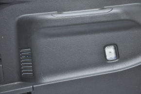 Left arch trim Nissan Rogue 14-17 black, under 3 rows, worn, scratches