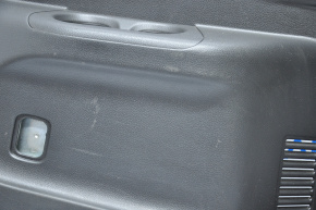 Right arch trim Nissan Rogue 14-16 black, under 3 rows, break, scratches