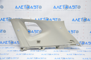 Arch trim right upper Nissan Rogue 14-16 gray under 3 rows, worn