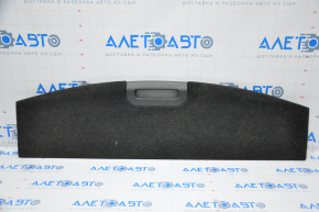 Rear trunk floor Nissan Rogue 14-18 black under 3 rows, scratches on the handle