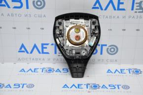 Airbag in steering wheel driver Nissan Rogue 14-16 black, scratches, dent