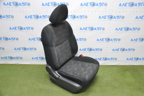 Passenger seat Nissan Rogue 14-15 without airbag, mechanical, cloth black