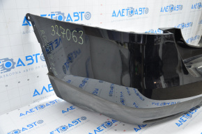 Rear bumper bare Nissan Rogue 14-16 black, not