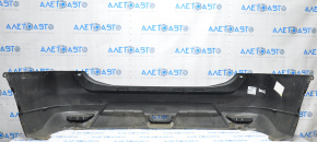 Rear bumper bare Nissan Rogue 14-16 black, not