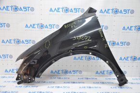 Front left wing Nissan Rogue 14-20 black KH3 pokes