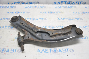 Lower front right control arm Nissan Rogue 14-20 torn silent block and boot, rusty