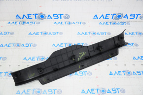 Front left threshold trim with chrome trim Subaru Legacy 15-19 black