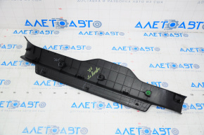 Front right threshold trim with chrome trim Subaru Legacy 15-19 black