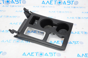 Center console trim cup holders Subaru Legacy 15-19 black, scratch