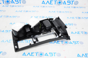 Center console trim cup holders Subaru Legacy 15-19 black, scratch