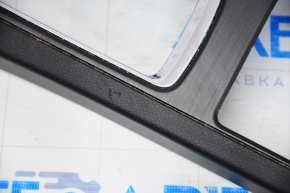 Center console trim cup holders Subaru Legacy 15-19 black, scratch