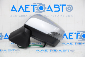 Side mirror left complete Subaru Legacy 15-17 13 pins, BSM, auto-dimming, turn signal, silver