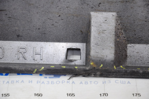 Right threshold Subaru Legacy 15-19 silver, rubbed