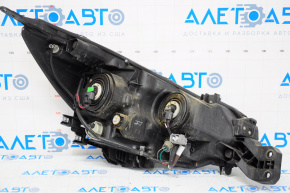 Headlight front left Subaru Legacy 15-17 bare, pre-rest, halogen, black reflector