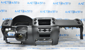 Dashboard front panel without AIRBAG VW Tiguan 09-18 black