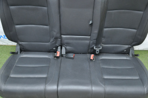Rear row of seats 2nd row VW Tiguan 09-18 leather black, scratch on leather