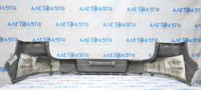 Rear bumper bare VW Tiguan 12-18 rest upper part silver, painted