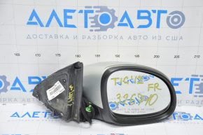 Side mirror right complete VW Tiguan 09-18 6 pins, turn signal, heated, silver