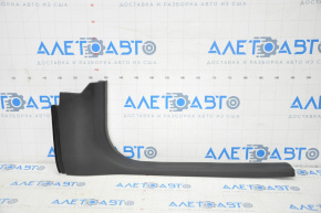 Door sill trim front right Mercedes CLA 14-19 black, broken fastener