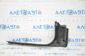 Door sill trim front right Mercedes CLA 14-19 black, broken fastener