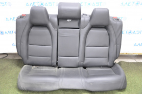 Rear row of seats 2 row Mercedes CLA 14-19 leather black, with locks