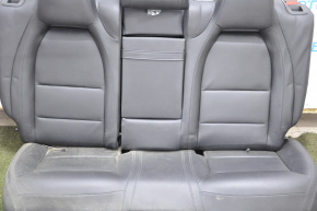 Rear row of seats 2 row Mercedes CLA 14-19 leather black, with locks