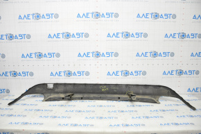 Rear bumper lip Mercedes CLA 14-16 structure, broken fasteners