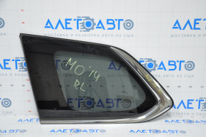 Rear left solid glass window Mitsubishi Outlander 14-22 petrol, chrome