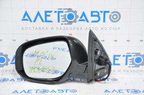 Left side mirror complete Mitsubishi Outlander 14-15 prerest 7 pins turn signal black